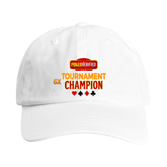 6X Tournament Champion Ball Cap