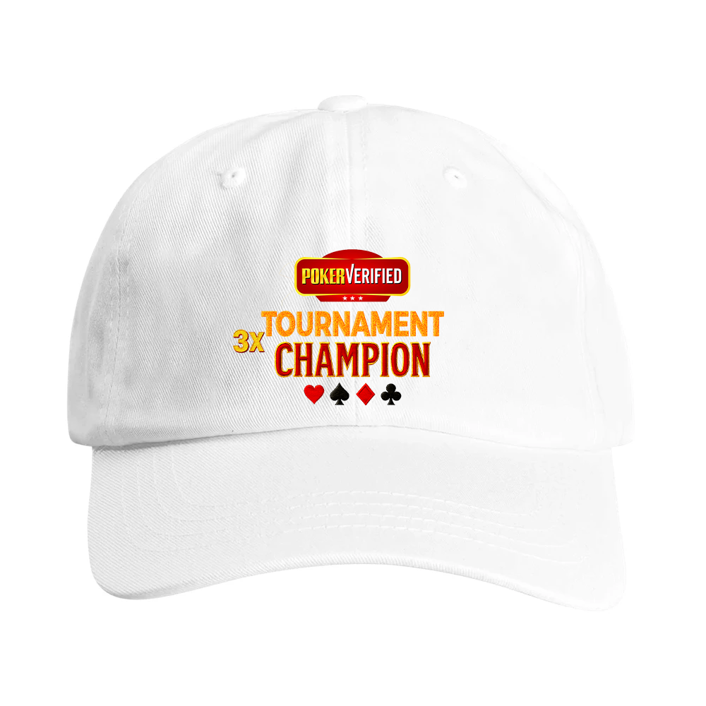 3X Tournament Champion Ball Cap