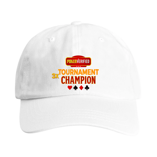3X Tournament Champion Ball Cap
