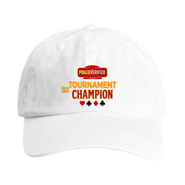 3X Tournament Champion Ball Cap