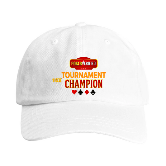 10X Tournament Champion Ball Cap
